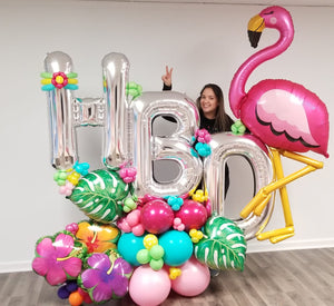 Jumbo HBD Balloon Bouquet