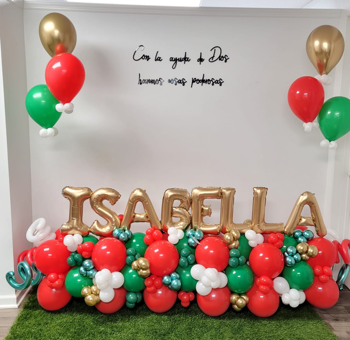 Customized Name Bouquet – Boga Balloons