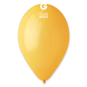 #003 Yellow Standard Color 12 in