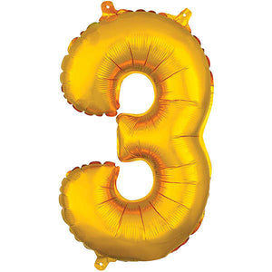 Number 3 Gold 32in – 1 piece